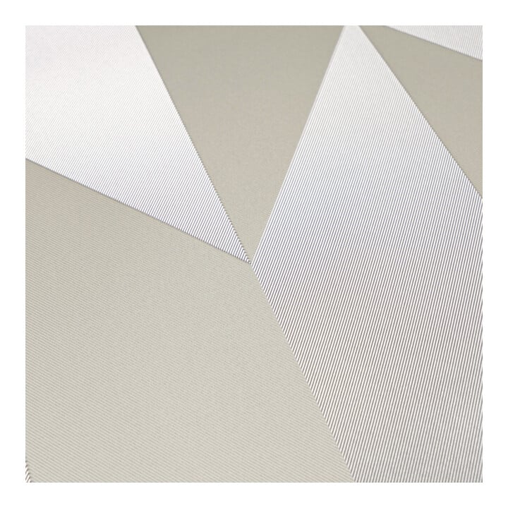A.S. Création Vliestapete Cosmo Living 10,05 x 0,53 m Rauten Creme Metallic glatt