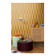A.S. Création Vliestapete Cosmo Living 10,05 x 0,53 m Rauten Gold Metallic glatt