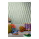 A.S. Création Vliestapete Cosmo Living 10,05 x 0,53 m Rauten Grün Metallic glatt
