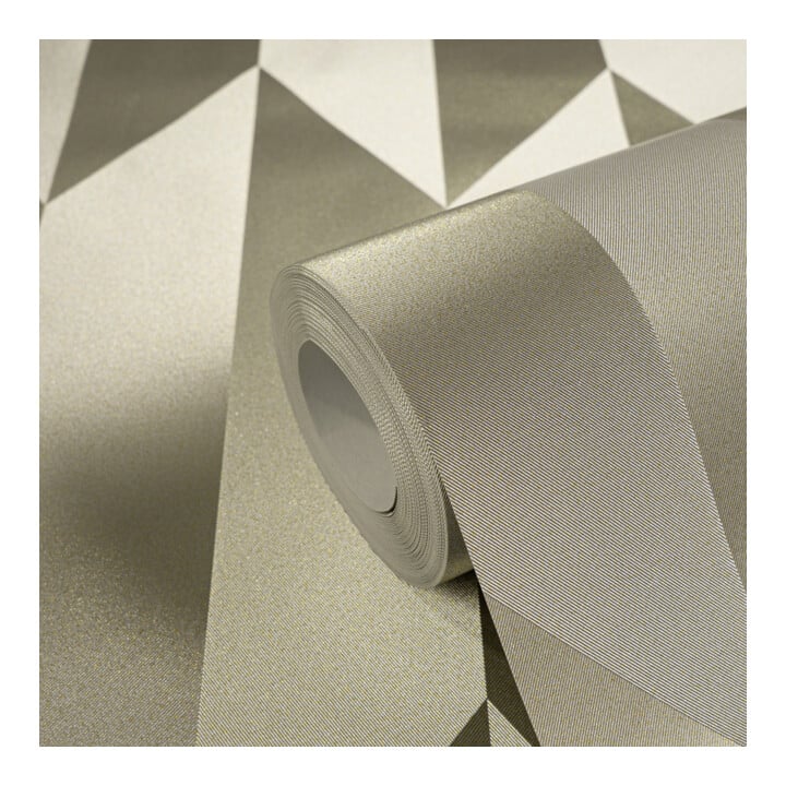 A.S. Création Vliestapete Cosmo Living 10,05 x 0,53 m Rauten Silber Metallic glatt