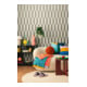 A.S. Création Vliestapete Cosmo Living 10,05 x 0,53 m Rauten Silber Metallic glatt