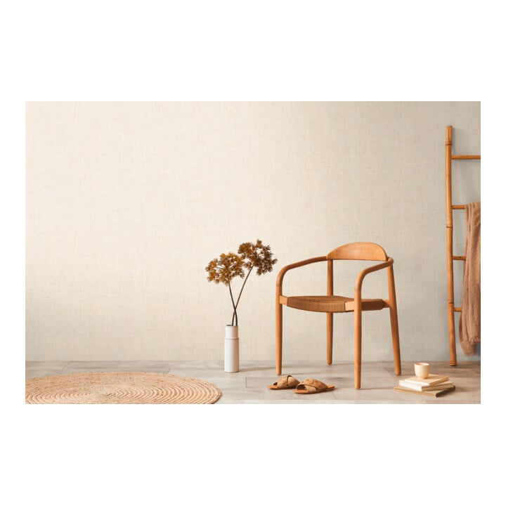 A.S. Création Vliestapete Cosmo Living 10,05 x 0,53 m Uni Beige Creme Struktur