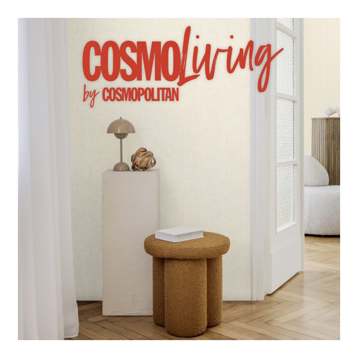 A.S. Création Vliestapete Cosmo Living 10,05 x 0,53 m Uni Beige Creme Struktur