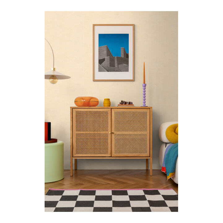 A.S. Création Vliestapete Cosmo Living 10,05 x 0,53 m Uni Beige Gelb strukturiert