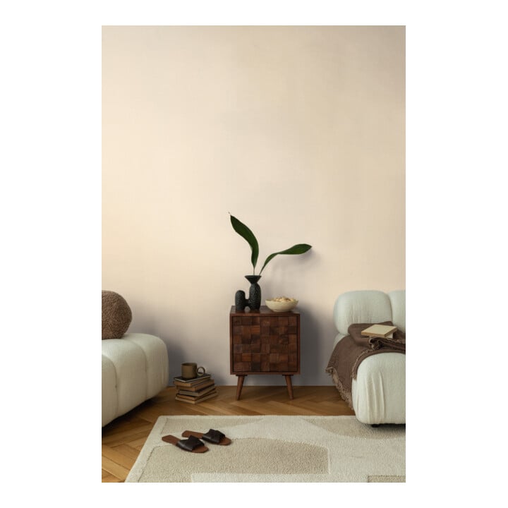 A.S. Création Vliestapete Cosmo Living 10,05 x 0,53 m Uni Beige Struktur