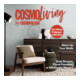 A.S. Création Vliestapete Cosmo Living 10,05 x 0,53 m Uni Blau Grau teils glänzend mit Struktur