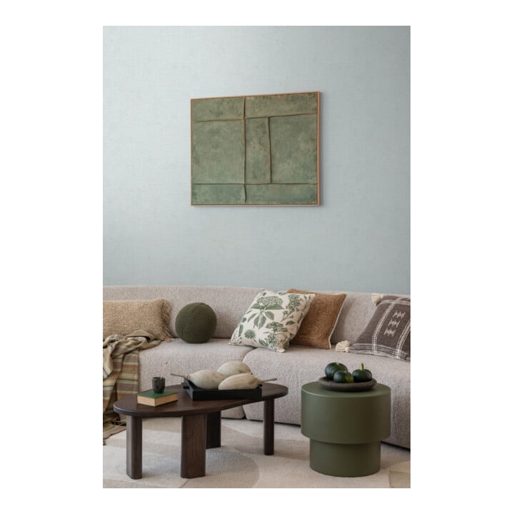 A.S. Création Vliestapete Cosmo Living 10,05 x 0,53 m Uni Blau Grau teils glänzend mit Struktur