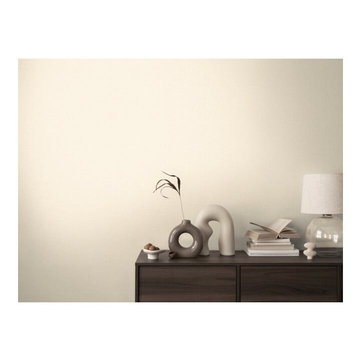 A.S. Création Vliestapete Cosmo Living 10,05 x 0,53 m Uni Creme Struktur