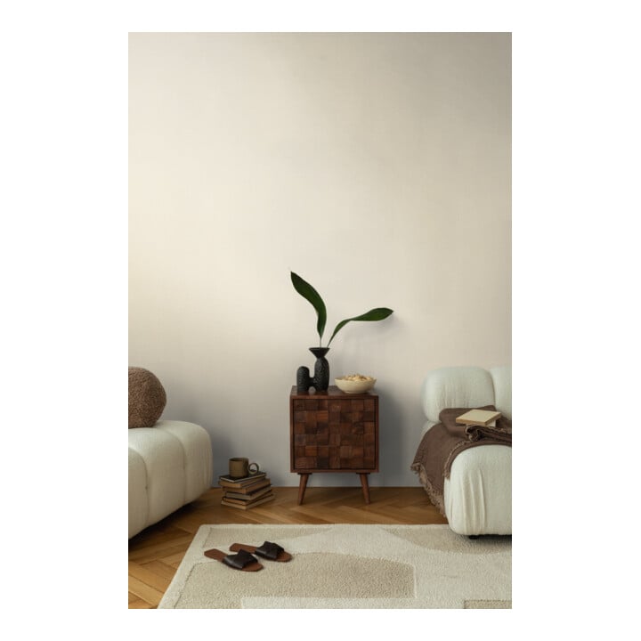 A.S. Création Vliestapete Cosmo Living 10,05 x 0,53 m Uni Creme Struktur