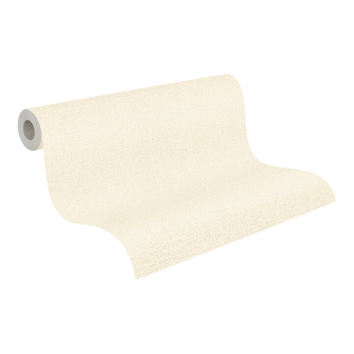 A.S. Création Vliestapete Cosmo Living 10,05 x 0,53 m Uni Creme Struktur