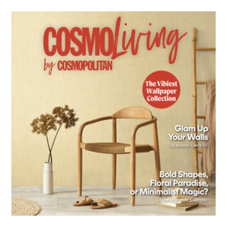 A.S. Création Vliestapete Cosmo Living 10,05 x 0,53 m Uni Gelb Beige Struktur