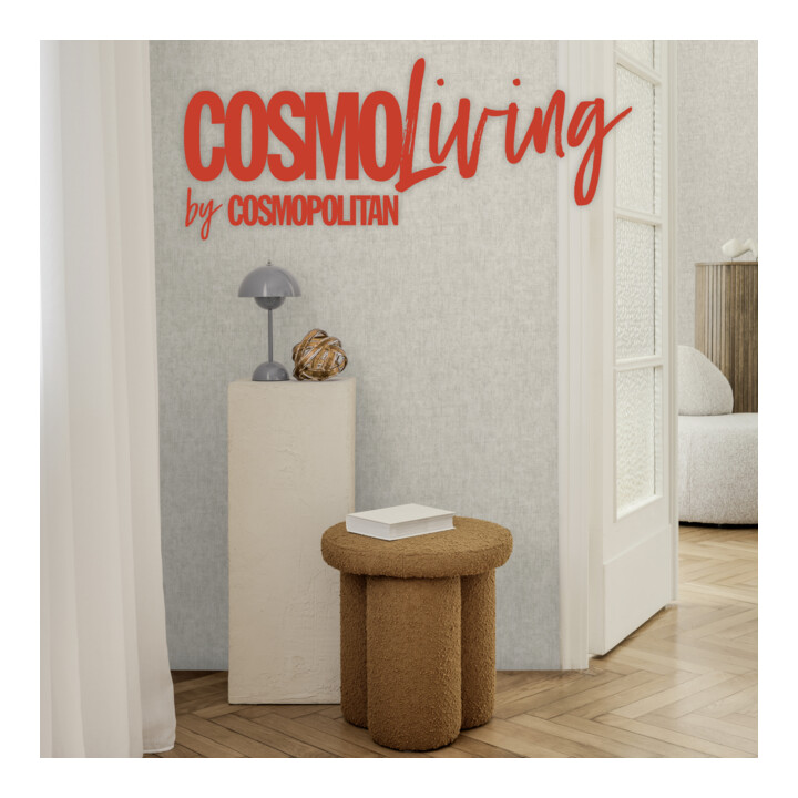 A.S. Création Vliestapete Cosmo Living 10,05 x 0,53 m Uni Grau Struktur