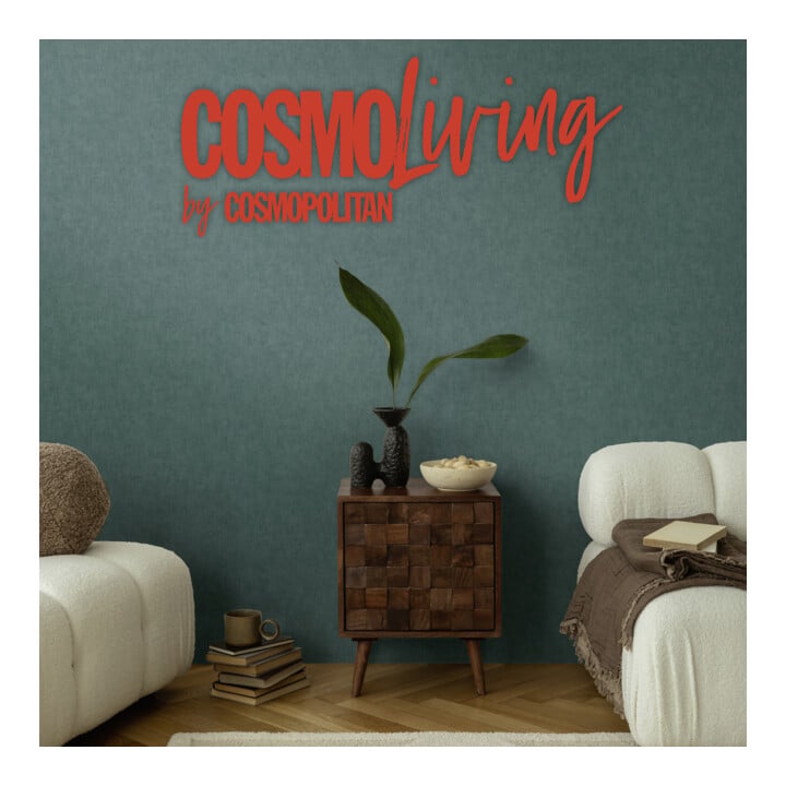 A.S. Création Vliestapete Cosmo Living 10,05 x 0,53 m Uni Grün Blau Struktur