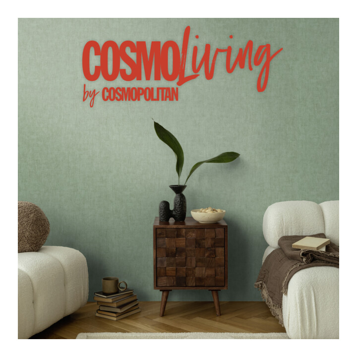 A.S. Création Vliestapete Cosmo Living 10,05 x 0,53 m Uni Grün Struktur