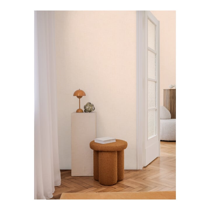 A.S. Création Vliestapete Cosmo Living 10,05 x 0,53 m Uni Rosa Beige glänzend strukturiert