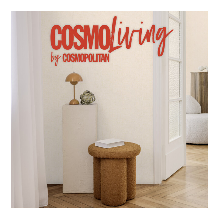 A.S. Création Vliestapete Cosmo Living 10,05 x 0,53 m Uni Rosa Beige glänzend strukturiert
