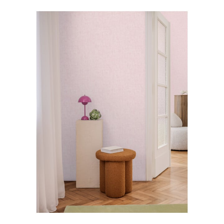 A.S. Création Vliestapete Cosmo Living 10,05 x 0,53 m Uni Rosa Pink Struktur
