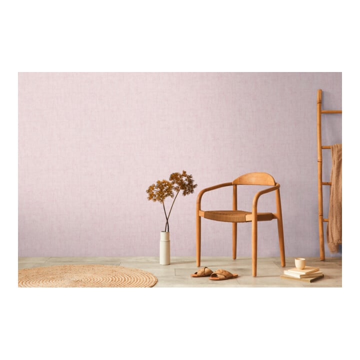 A.S. Création Vliestapete Cosmo Living 10,05 x 0,53 m Uni Rosa Pink Struktur