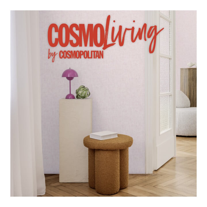 A.S. Création Vliestapete Cosmo Living 10,05 x 0,53 m Uni Rosa Pink Struktur