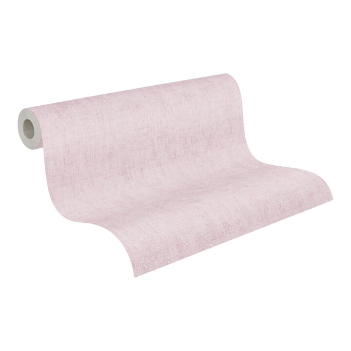 A.S. Création Vliestapete Cosmo Living 10,05 x 0,53 m Uni Rosa Pink Struktur