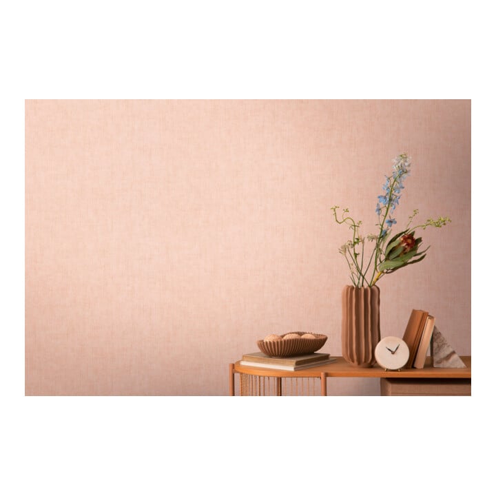 A.S. Création Vliestapete Cosmo Living 10,05 x 0,53 m Uni Rosa Struktur
