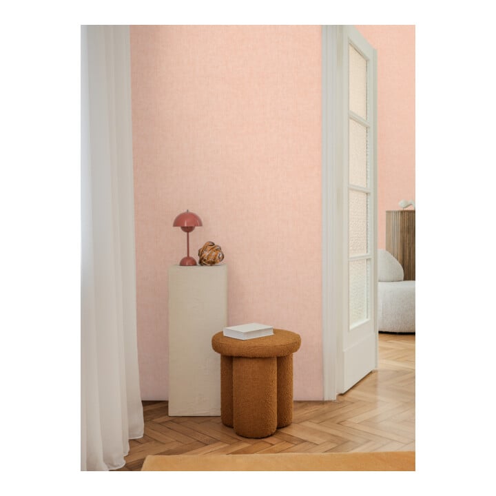 A.S. Création Vliestapete Cosmo Living 10,05 x 0,53 m Uni Rosa Struktur