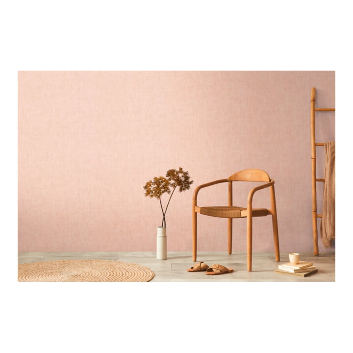 A.S. Création Vliestapete Cosmo Living 10,05 x 0,53 m Uni Rosa Struktur