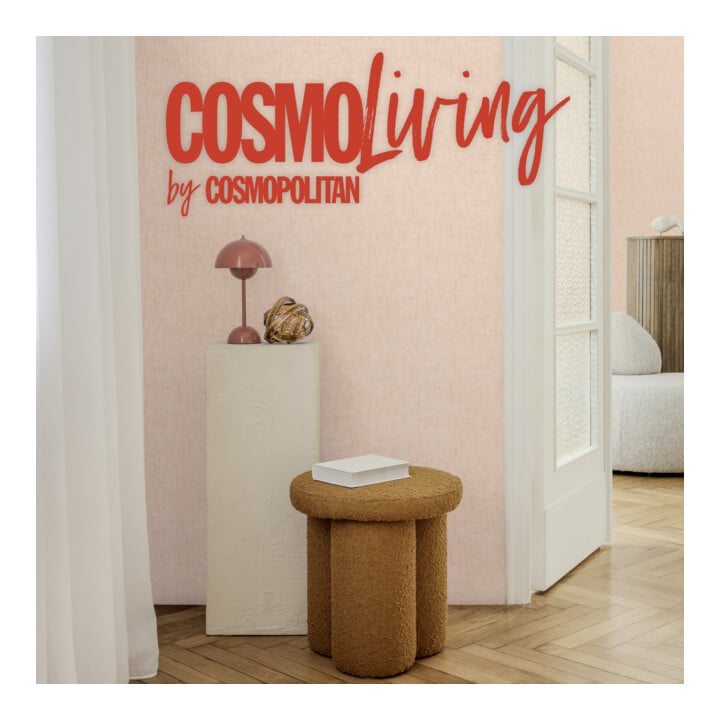 A.S. Création Vliestapete Cosmo Living 10,05 x 0,53 m Uni Rosa Struktur