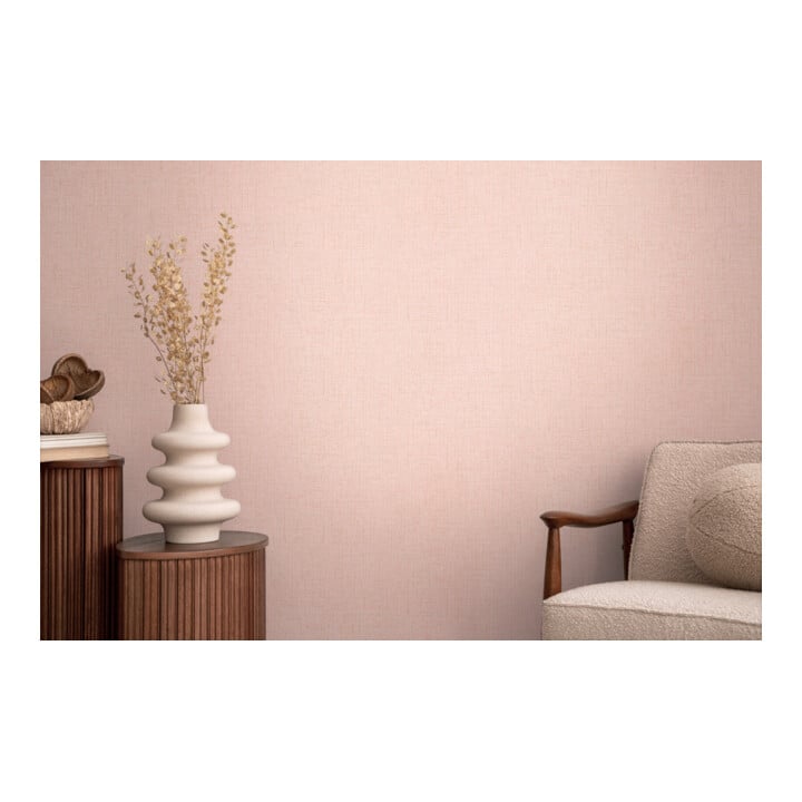 A.S. Création Vliestapete Cosmo Living 10,05 x 0,53 m Uni Rosa teils glänzend strukturiert