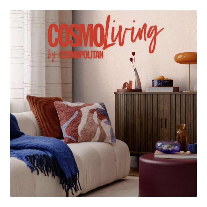 A.S. Création Vliestapete Cosmo Living 10,05 x 0,53 m Uni Rosa teils glänzend strukturiert