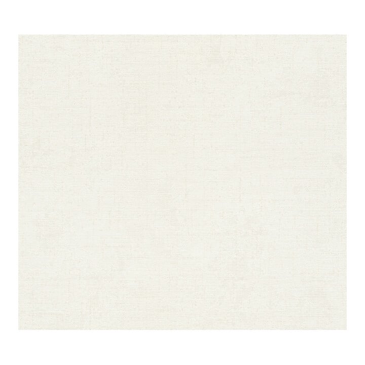 A.S. Création Vliestapete Cosmo Living 10,05 x 0,53 m Uni Weiß Beige glänzend strukturiert