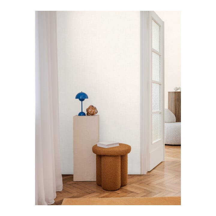 A.S. Création Vliestapete Cosmo Living 10,05 x 0,53 m Uni Weiß Beige Struktur
