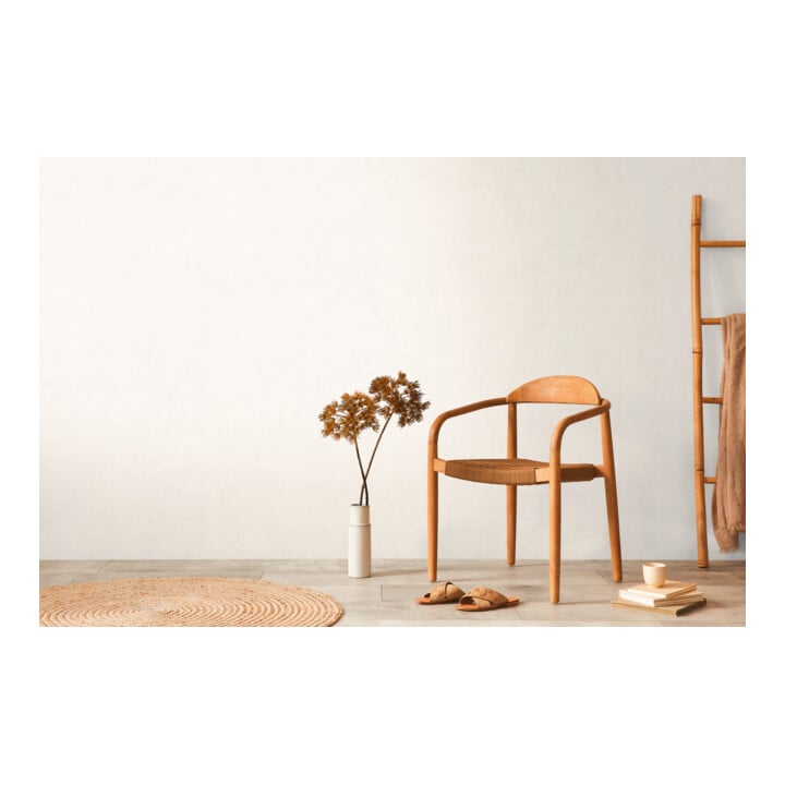 A.S. Création Vliestapete Cosmo Living 10,05 x 0,53 m Uni Weiß Beige Struktur