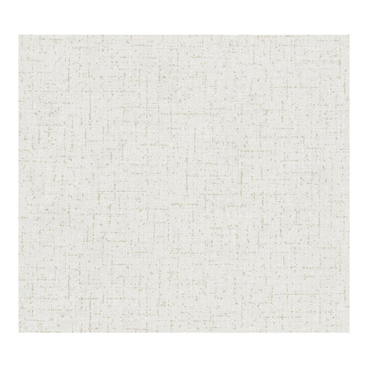 A.S. Création Vliestapete Cosmo Living 10,05 x 0,53 m Uni Weiß Braun glänzend mit Struktur