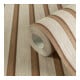A.S. Création Vliestapete Holzpaneel 10,05 x 0,53 m Metallic Effekt Beige Bronze mit Struktur