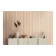 A.S. Création Vliestapete Holzpaneel 10,05 x 0,53 m Metallic Effekt Beige Bronze mit Struktur
