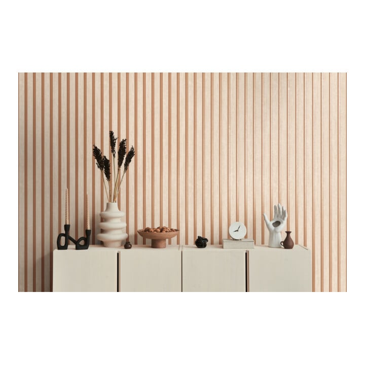 A.S. Création Vliestapete Holzpaneel 10,05 x 0,53 m Metallic Effekt Beige Bronze mit Struktur