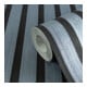 A.S. Création Vliestapete Holzpaneel 10,05 x 0,53 m Metallic Effekt Blau Schwarz mit Struktur