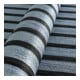 A.S. Création Vliestapete Holzpaneel 10,05 x 0,53 m Metallic Effekt Blau Schwarz mit Struktur