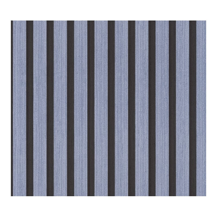 A.S. Création Vliestapete Holzpaneel 10,05 x 0,53 m Metallic Effekt Blau Schwarz mit Struktur