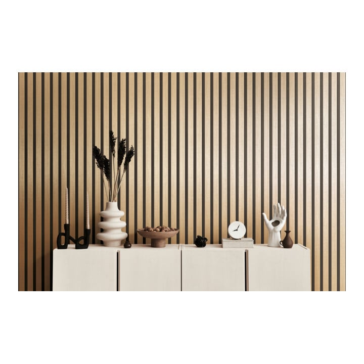 A.S. Création Vliestapete Holzpaneel 10,05 x 0,53 m Metallic Effekt Gold Schwarz mit Struktur