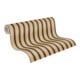 A.S. Création Vliestapete Holzpaneel 10,05 x 0,53 m Metallic Effekt Gold Schwarz mit Struktur