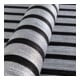 A.S. Création Vliestapete Holzpaneel 10,05 x 0,53 m Metallic Effekt Silber Schwarz mit Struktur