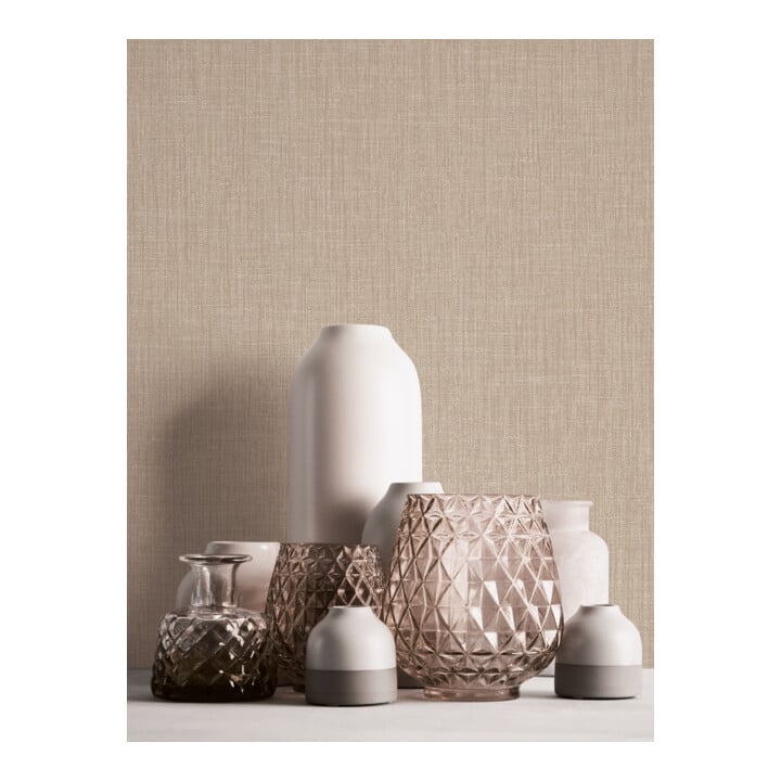 A.S. Création Vliestapete Kaleidoscope 10,05 x 0,53 m Uni Beige glatt