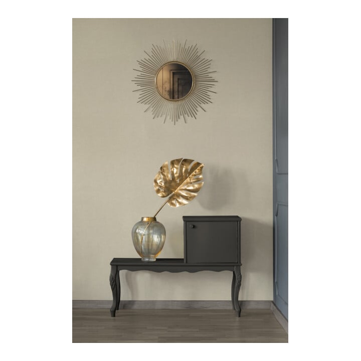 A.S. Création Vliestapete Kaleidoscope 10,05 x 0,53 m Uni Warmbeige leicht strukturiert