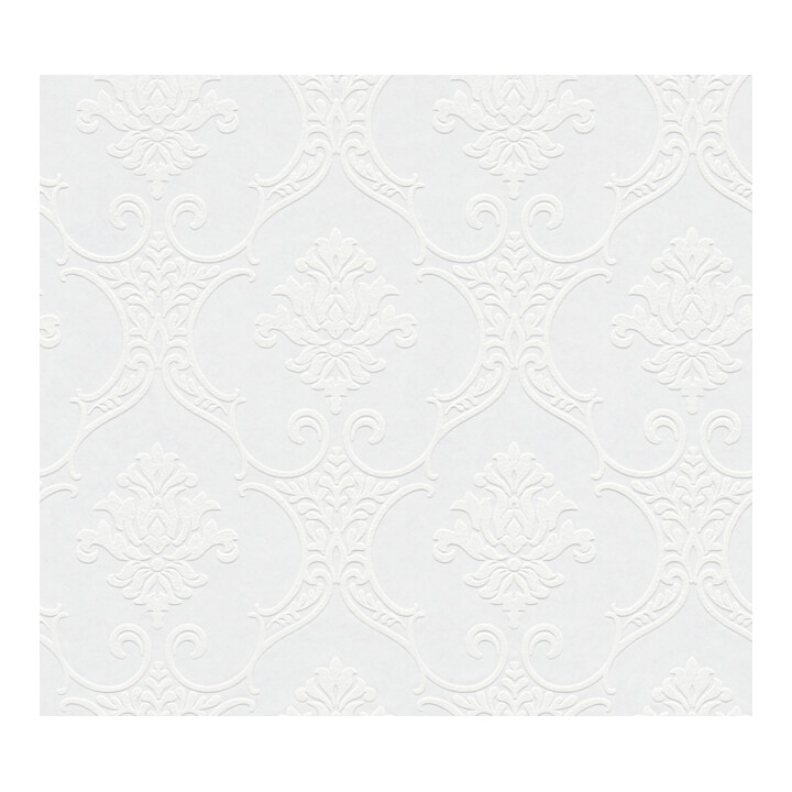 A.S. Création Vliestapete Meistervlies Pro 10,05 x 0,53 m 3D Ornamente überstreichbar