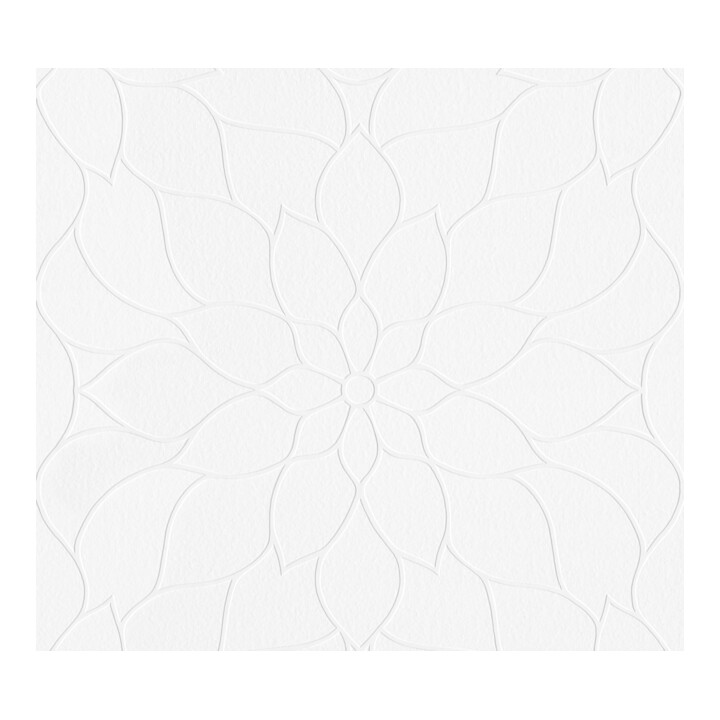 A.S. Création Vliestapete Meistervlies Pro 10,05 x 0,53 m Blumendesign überstreichbar