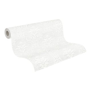 A.S. Création Vliestapete Meistervlies Pro 25 x 1,06 m 3D Ornamente überstreichbar