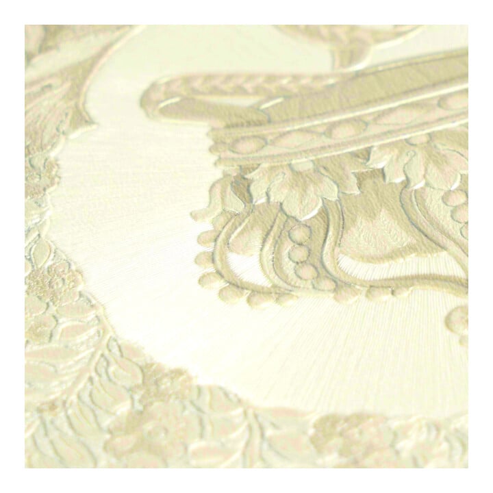 A.S. Création Vliestapete Versace 6 10,05 x 0,70 m Barock Beige glänzend mit Struktur