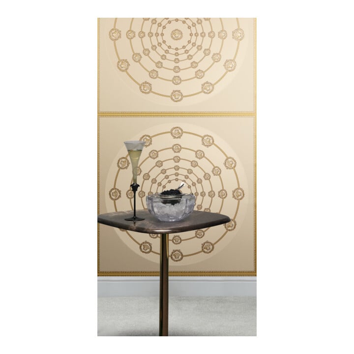 A.S. Création Vliestapete Versace 6 10,05 x 0,70 m Barock Beige Gold Metallic Struktur